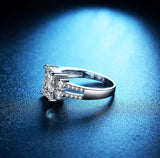Purple Diamond Ring