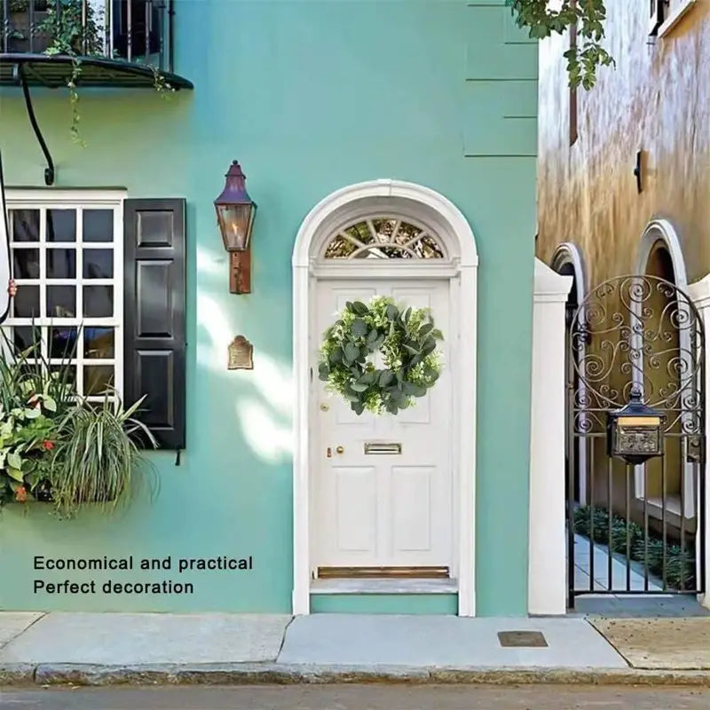 Artificial Greenery Wreath for Home Decor (1pc)