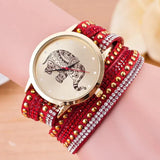Skeleton Pattern Bracelet Watch