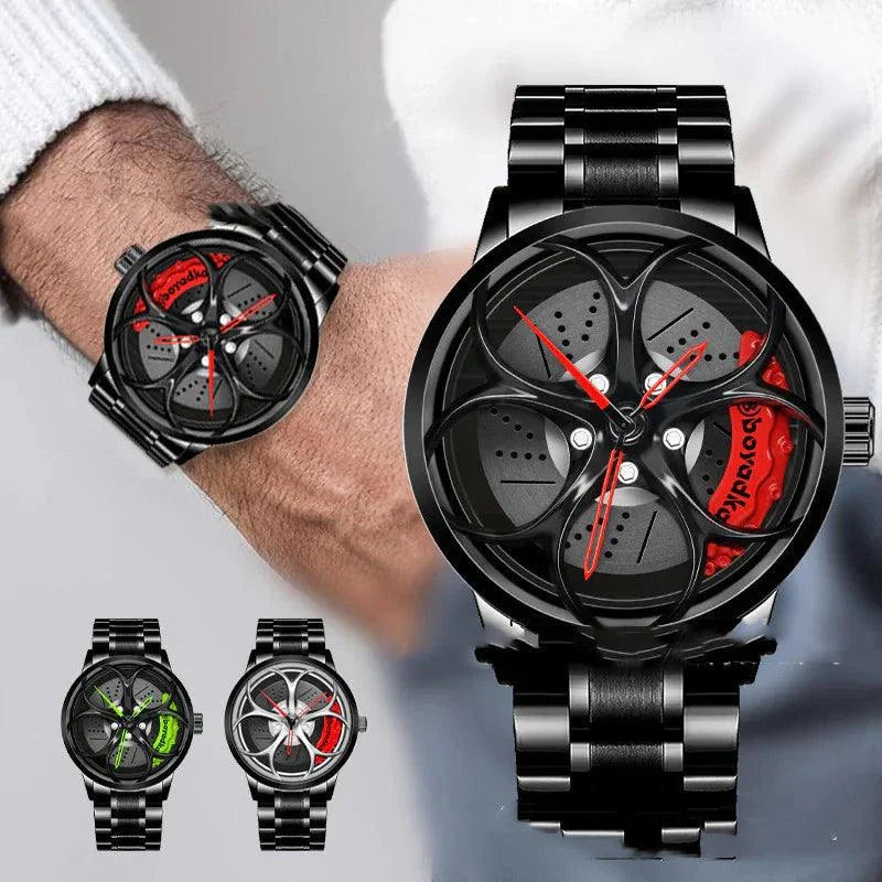 Creative Wheel Waterproof Watch