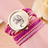 Skeleton Pattern Bracelet Watch