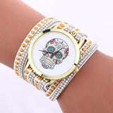 Skeleton Pattern Bracelet Watch