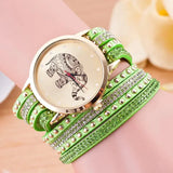 Skeleton Pattern Bracelet Watch