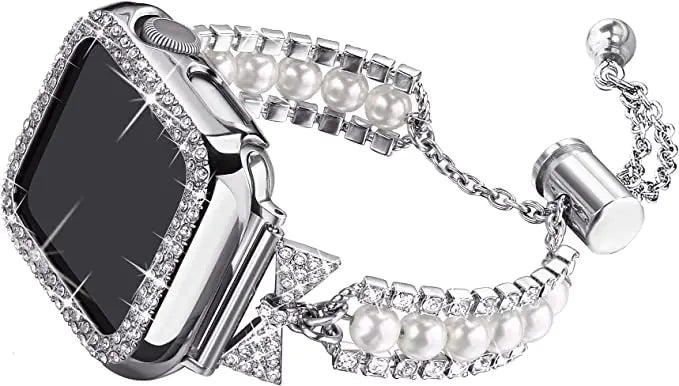 Smart Watch Pearl Bracelet