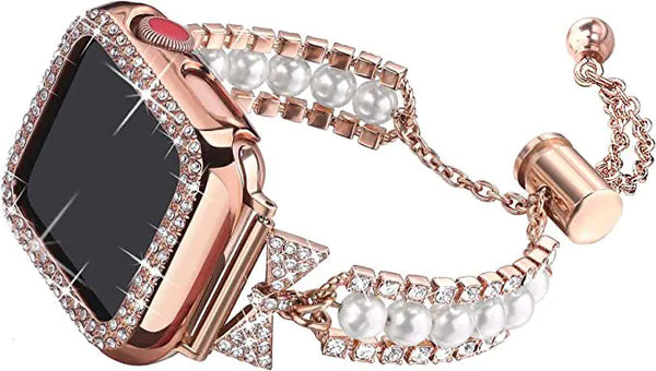 Smart Watch Pearl Bracelet