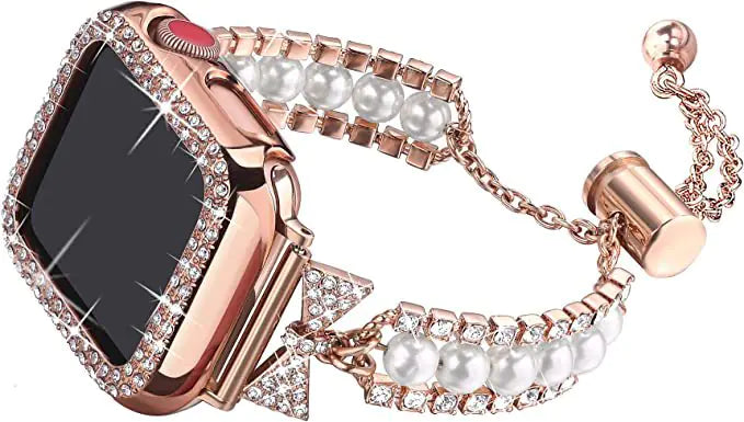 Smart Watch Pearl Bracelet