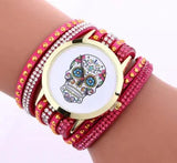 Skeleton Pattern Bracelet Watch