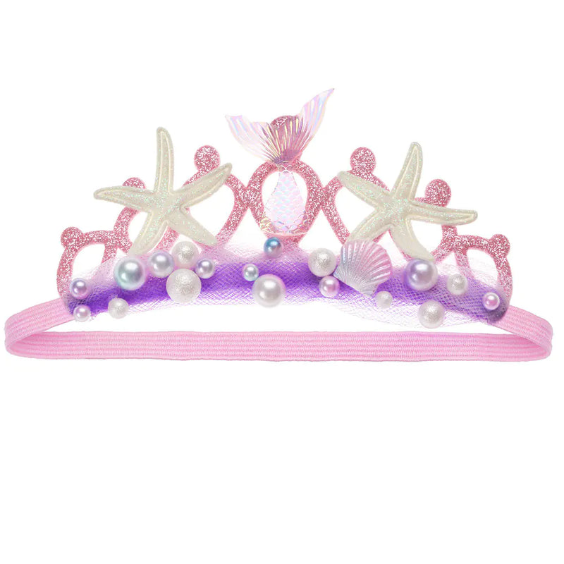 Mermaid Glitter Crown Headband for Kids (Factory Made)