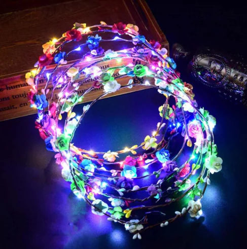 Halloween Glow Vine Headband for Kids (Party Favor)
