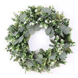 Artificial Greenery Wreath for Home Decor (1pc)