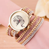 Skeleton Pattern Bracelet Watch