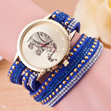 Skeleton Pattern Bracelet Watch