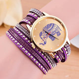 Skeleton Pattern Bracelet Watch