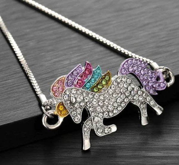 Unicorn Enamel Bracelet for Kids' Decorative Wear