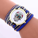 Skeleton Pattern Bracelet Watch