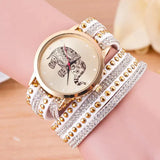 Skeleton Pattern Bracelet Watch