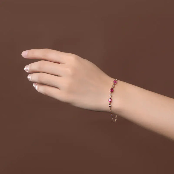 Imitation Red Tourmaline