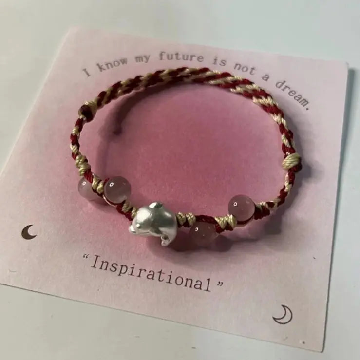 Silver Dolphin Bracelet Ocean Charm